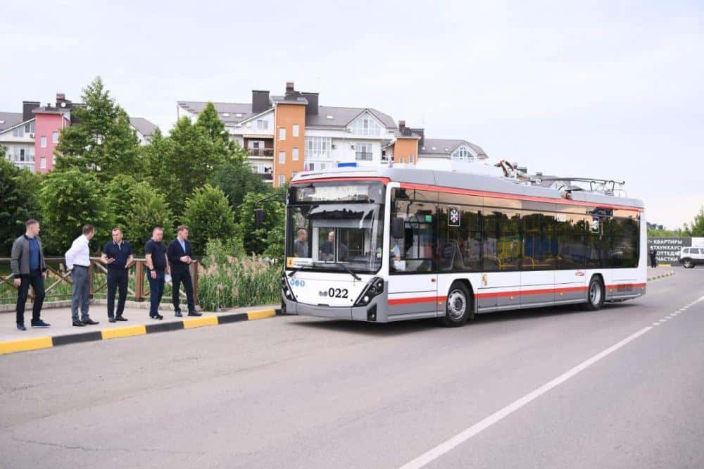 В Краснодаре запустили продлённый до Западного Обхода 4-й троллейбусный маршрут