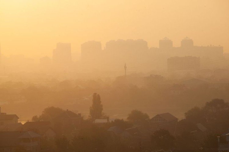 Город в тумане