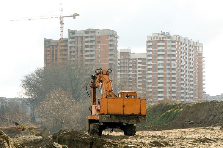Спецтехника на стройплощадке