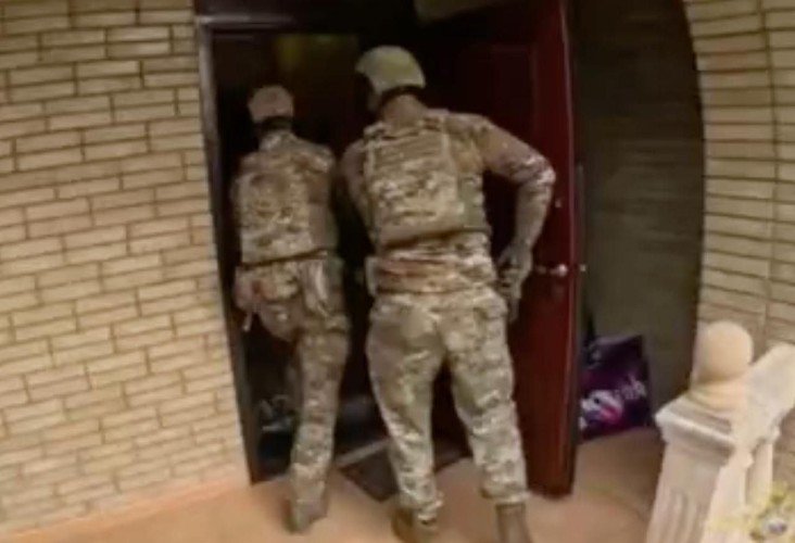 Момент задержания