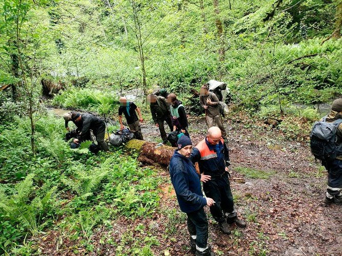Момент обнаружения пропавших