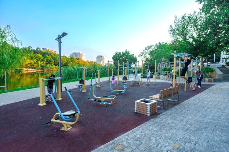 спортплощадка на улице