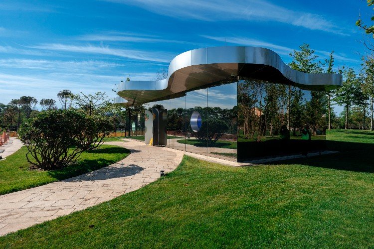 Туалет в парке Облаков