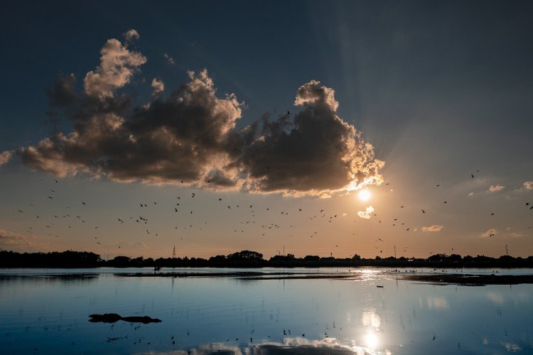 закат солнца