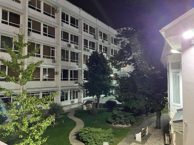 Сквер внутри администрации Краснодара