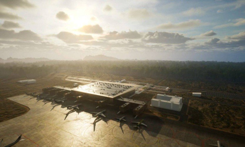 Строительство нового терминала аэропорта