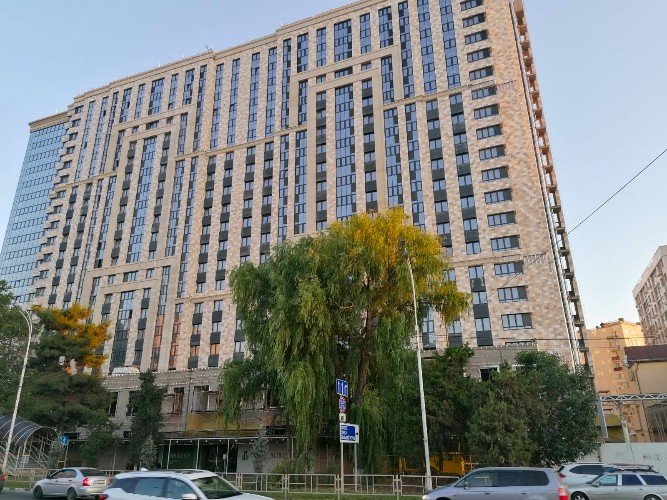 Вид на новостройку