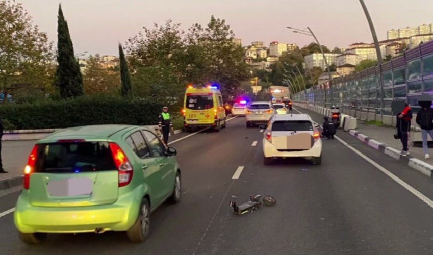 Место аварии