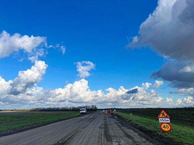 Ремонт дороги Тбилисская-Кропоткин стартовал в Краснодарском крае