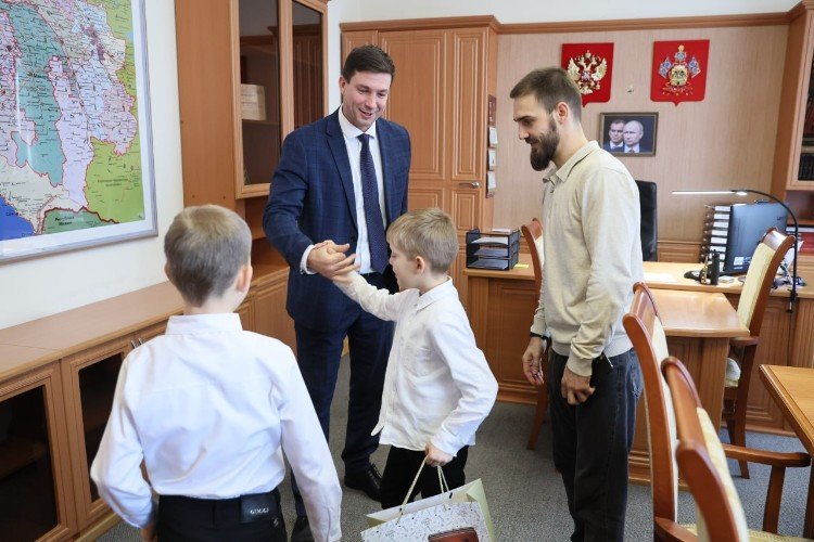 Вице-губернатор на встрече со школьниками