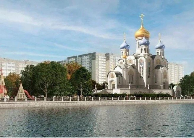 Проект храма в Юбилейном микрорайоне Краснодара