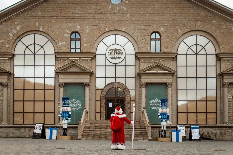 Начало тура Абрау-Дюрсо