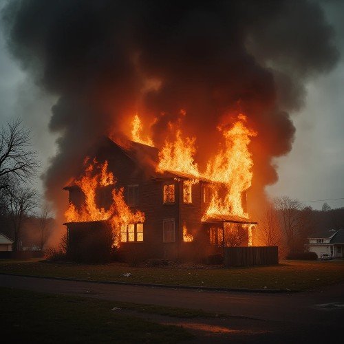 Жизнь мужчины унёс пожар в частном доме в Сочи