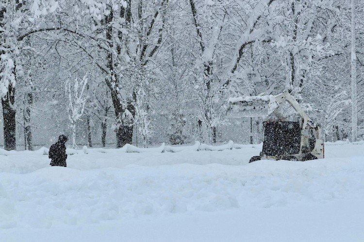 Заснеженный Майкоп