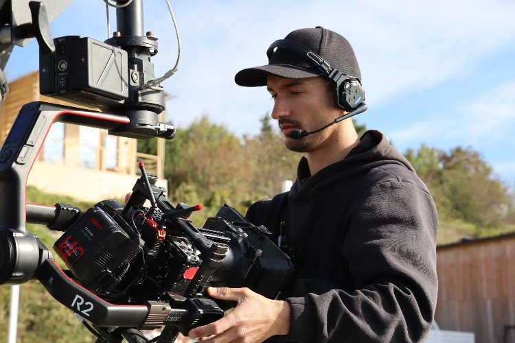 Оператор на съемке