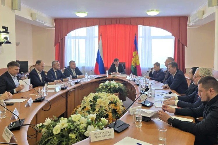 Совещание у вице-губернатора