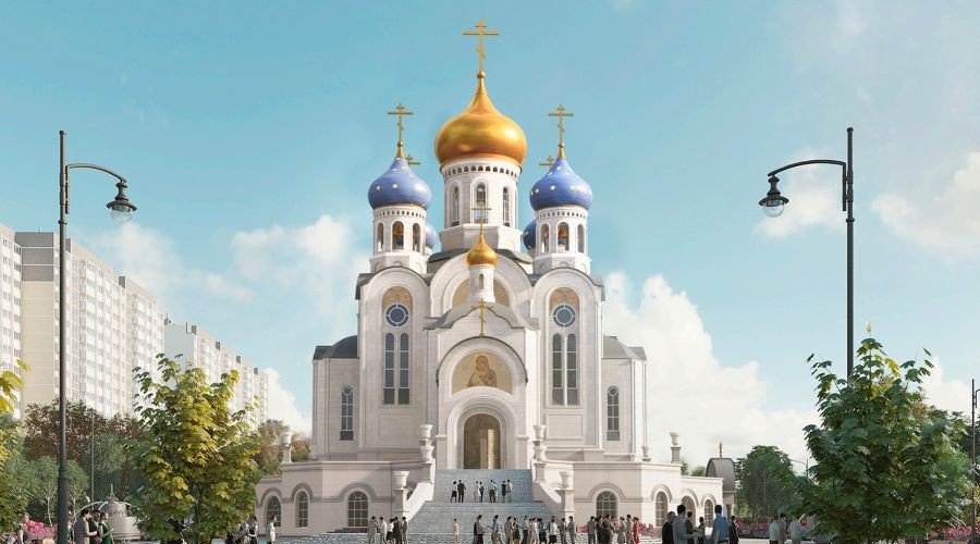 Проект храма в Юбилейном микрорайоне Краснодара