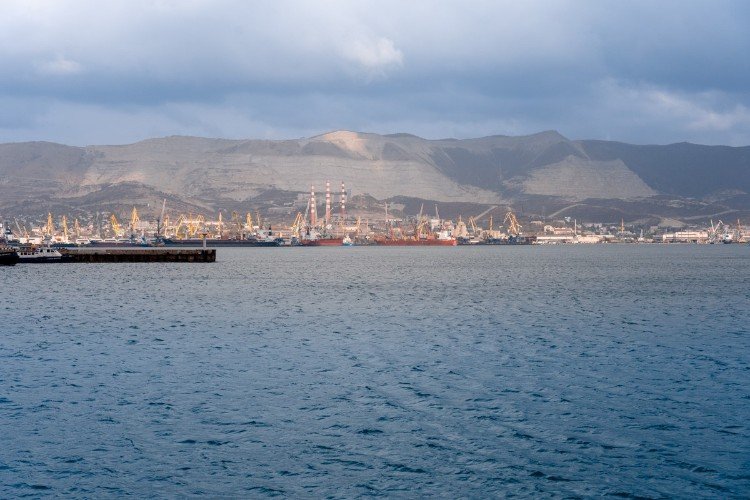 вид на морпорт