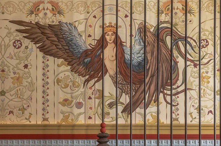 Мифическая птица древнерусской мифологии