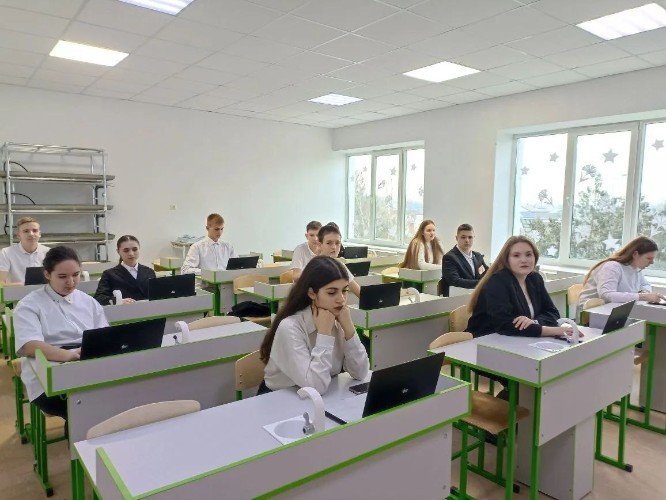 Учащиеся агроклассов