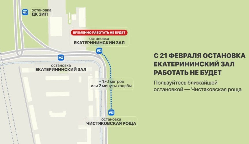 схема переноса остановки