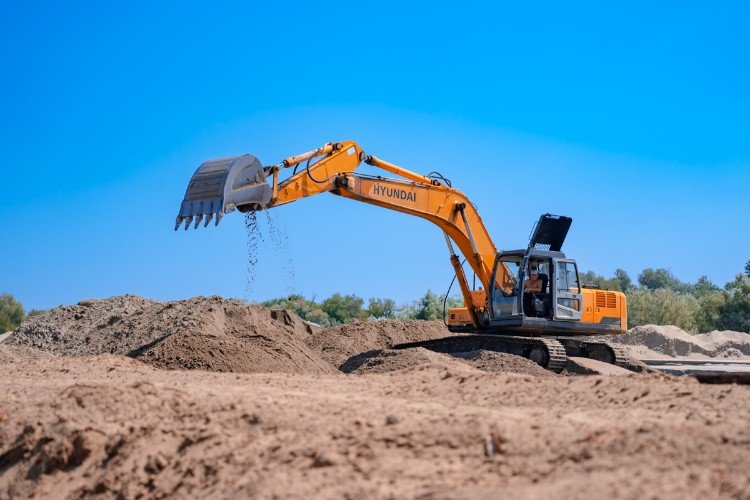 Добыча песка