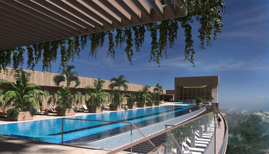 Бассейн в одном из санаторно курортных объектов