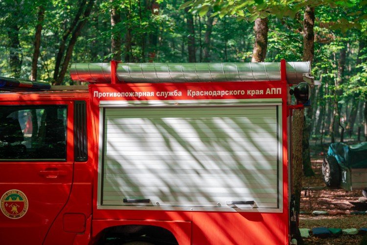 Лесной пожар под Геленджиком полностью потушили