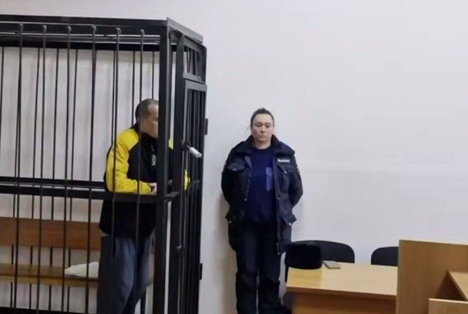 Подсудимый в здании суда