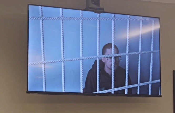 Подсудимый на видеосвязи