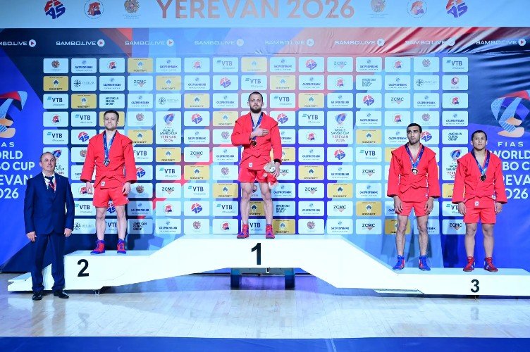 Самбисты из Краснодарского края взяли три «золота» на Кубке мира