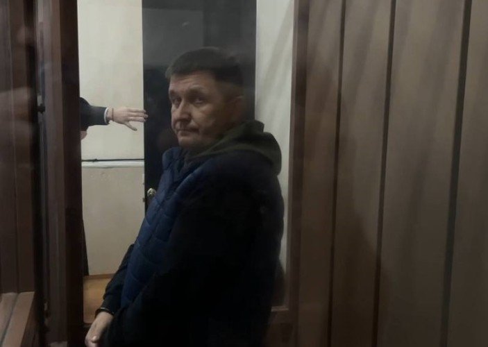 Бывший атаман Александр Власов в зале суда