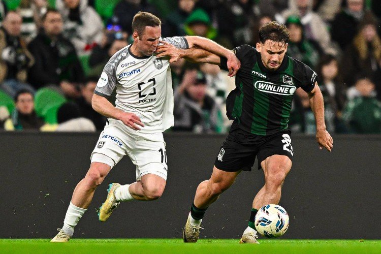 ФК «Краснодар» избежал поражения дома, но потерял первое место в РПЛ