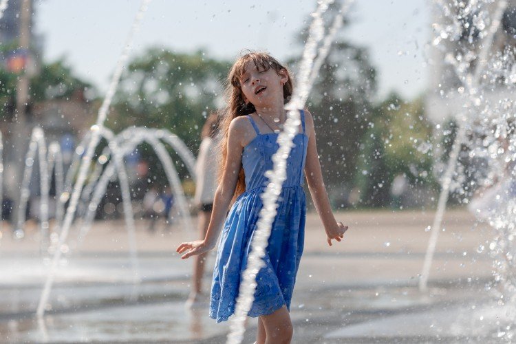 Сезон работы фонтанов стартовал в Краснодаре