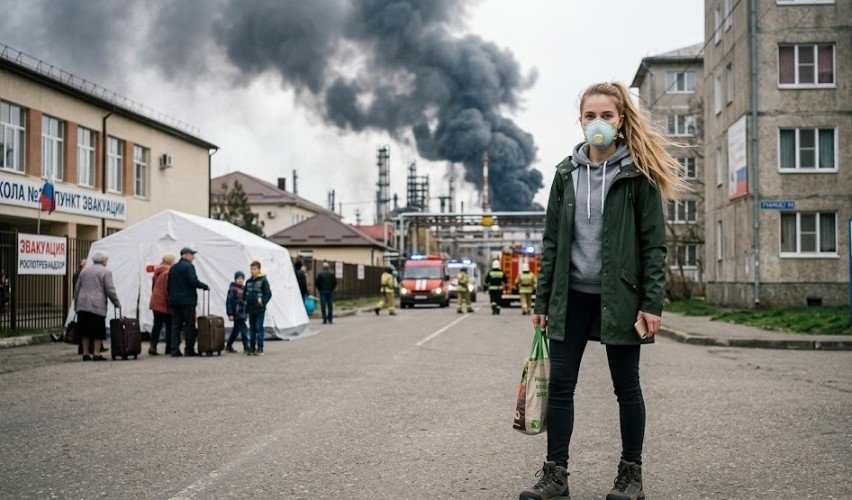 Жителей Туапсе просят надеть маски и респираторы