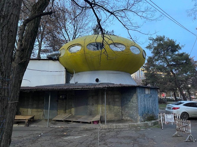 Тарелка до реконструкции