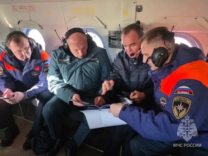 Визит главы МЧС в Туапсе