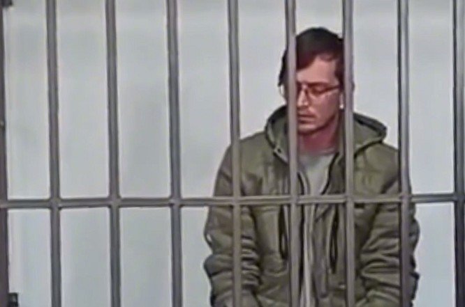 Подозреваемый в зале суда