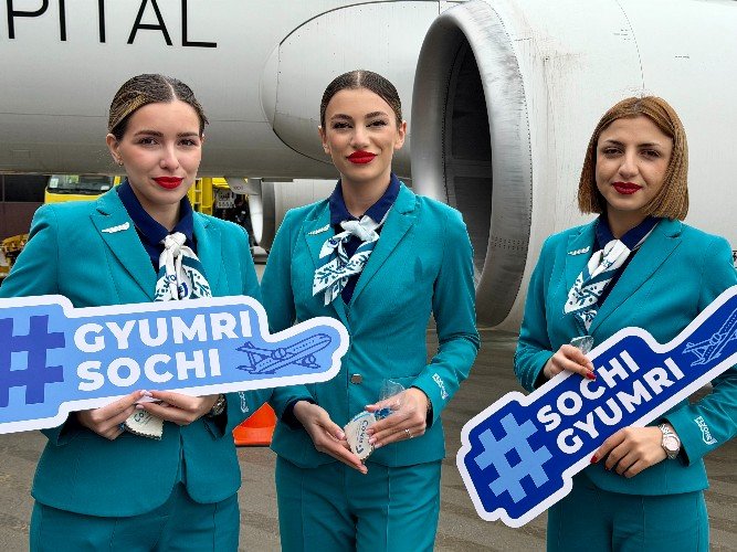 Прямые авиарейсы связали Сочи с Гюмри