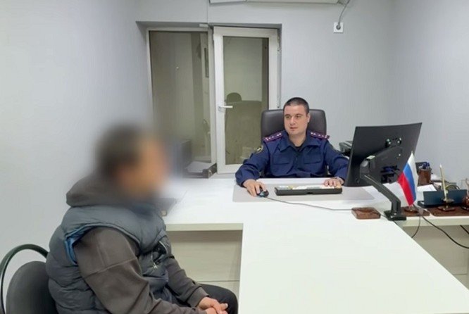Задержанный в полиции