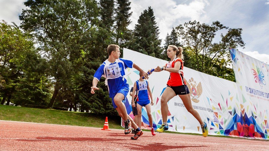 Спортивные состязания в «Орленке»
