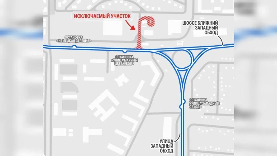 Схема движения автобуса № 75 изменилась в Краснодаре 1 июня