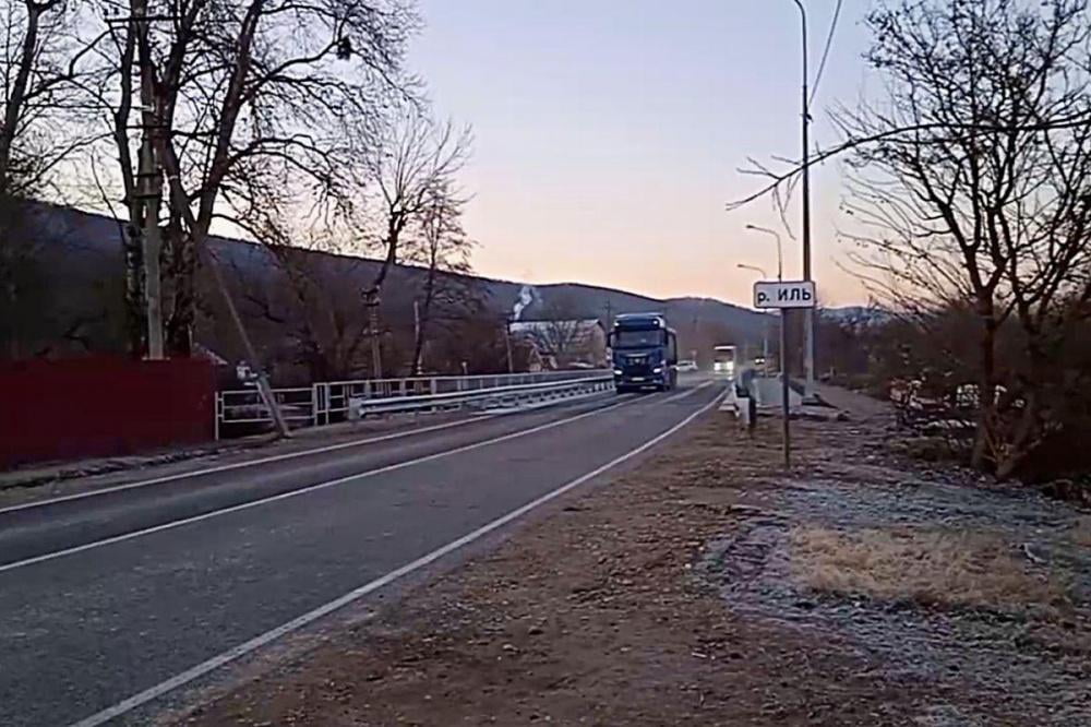 Движение по новому мосту открыли в Северском районе