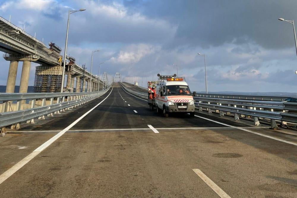 Движение по восстановленной ж/д ветке Крымского моста запустят до конца мая