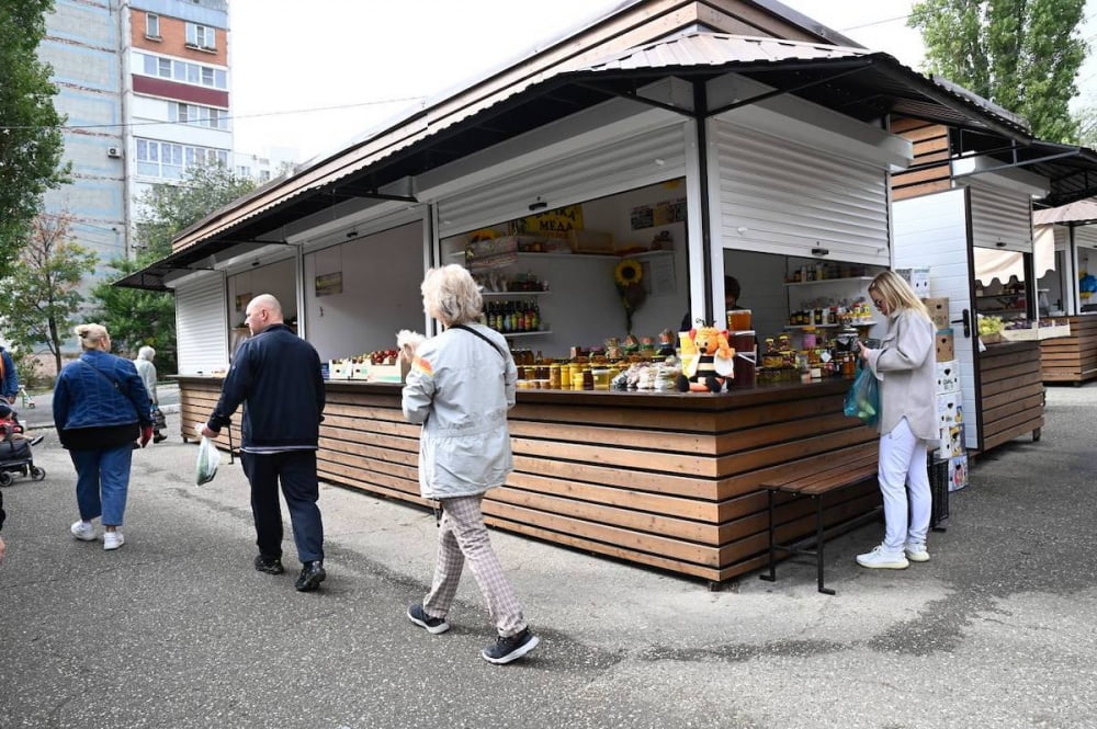 Ярмарка на Малоземельской в Новороссийске обрела новый облик