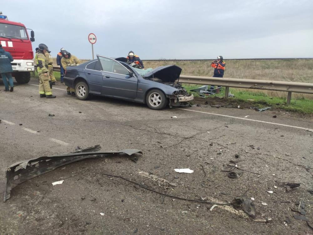 На Кубани в ДТП с автобусом погиб водитель иномарки