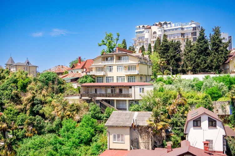 Жилая застройка в Сочи