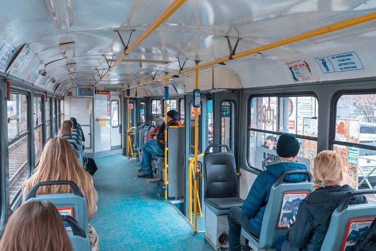 Вагон трамвая