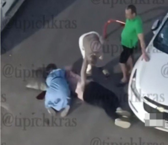 Нокаут пьяного дебошира