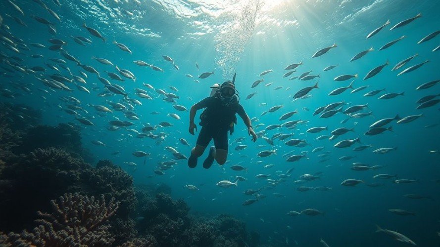 Дайвер задохнулся во время погружения в Геленджике